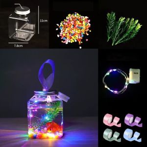 Hộp đựng cá cảnh phát sáng- bể cá mini trang trí phòng khách mới nhất 2025