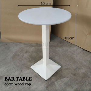 Vedourstyle 105cm High Bar Table Discussion Table Balcony Coffee Table Restaurant Table Meja Bar 吧台桌