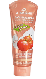 ครีมอาบน้ำสครับผิว เอ บอนเน่ 350 กรัม 2 สูตร ไม่บาดผิว หอมติดผิว