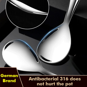 Thickened stainless steel non-stick rice spoon Thicken Kitchen Dinner Dish Soup Rice Spoon