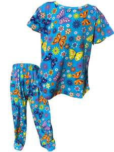 BAJU TIDUR BUDAK PEREMPUAN 100% COTTON SIZE 2-8 GIRLS PAJAMAS SET PYJAMAS BAJU BUDAK PEREMPUAN GIRLS SLEEPWEAR