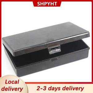 [COD] SHPYHT Local delivery Ship within 24 hours Transparent Plastic Storage Box Rectangle Organizer Stickers Box Desktop Container Snap Dustproof Durable Jewelry Storage Case