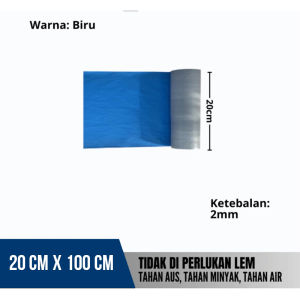Mochoe COD Waterproof Tape Lakban 1M & 2M Aluminium Anti Bocor Rubber Waterproof Tape Lakban Magic Tape
