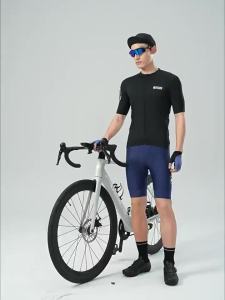 Qiaodan Men T-Shirt Cooling Quick-Dry Cycling Road Bike Outdoor Sports Short Sleeve QXFHS3252205R