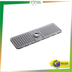 FH-C1009 Faucet Absorbent Mat Sink Splash Guard Bahan Silikon / Alas Pelindung Keran Wastafel Dapur