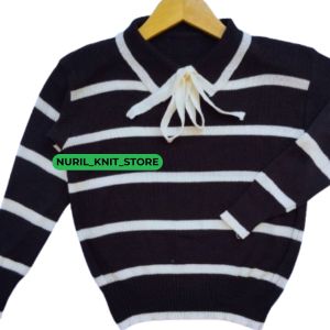 Beiza Sweater Rajut Anak Perempuan - Cardigan Rajut Anak Perempuan - Sweater Rajut Anak Usia 2-12 Tahun