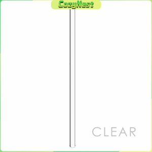 C.N. Heat And High Temperature Resistant Glass Straw 8mm*20cm Elbow and Straight
