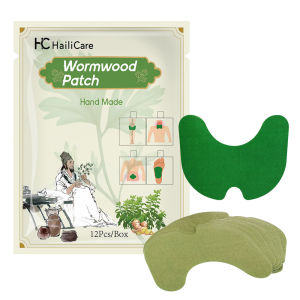Hailicare Wormwood Miếng dán Đầu gối Tự sưởi ấm Gừng Sưởi ấm Chân Dán Cột sống thắt lưng Vai Cổ Đầu gối Đau khớp Giảm đau Giảm đau Giải độc Chân Dán Chăm sóc chân