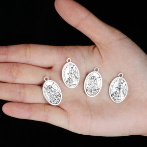 Mặt Dây Chuyền Phù Điêu Phong Cách Công Giáo Ý Thánh Benedict Đức Mẹ Đồng Trinh Đeo Chéo Tượng Túi Móc Khóa Đồ Trang Trí Thủ Công Tự Làm