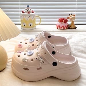 [Free Shipping] Summer EVA Versatile Casual Closed-Toe Slippers For Petite Women Comfortable And Breathable Perfect For Everyday Wear And Lazy Outings