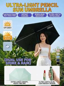 Lightweight UV Protection Umbrella Compact Sun Rain Shield Portable