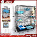 Heavy Duty Pet Cage Cat Dog 2/3/4 Layer Large Carrier Easy Assemble Foldable Kulungan ng pusa. 