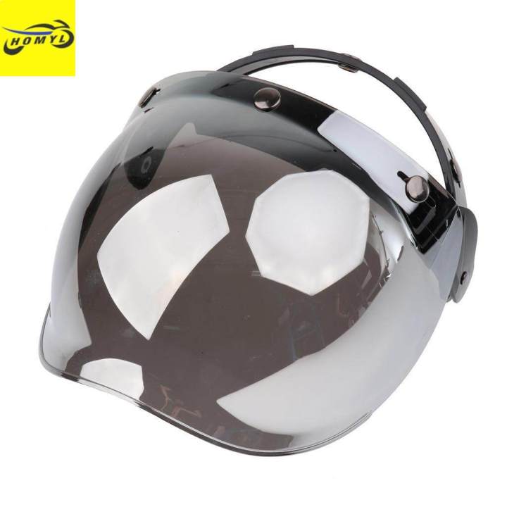 Bubble visor for store bike