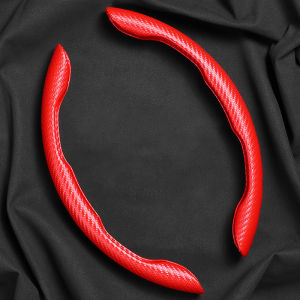 Cover Stir Sarung Stir Mobil Carbon Sarung Stir Carbon Universal Steering Wheel Cover Carbon