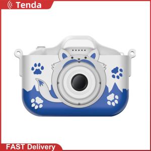40MP trẻ em máy ảnh kỹ thuật số ống kính kép HD Máy quay video kỹ thuật số 2.0 inch IPS Màn hình máy ảnh kỹ thuật số máy ảnh kỹ thuật số nhỏ gọn với dây buộc đồ chơi giáo dục