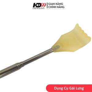 Cây Gãi Lưng Rút Gọn Hình Bàn Tay thông minh Cán Inox phần Gãi bằng Nhựa cứng hoặc Inox