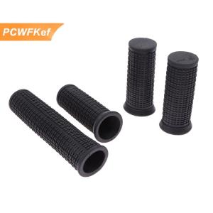 【PCWFKef】 1 cặp xe đạp Grips núi tay lái Găng tay cao su chống trượt Grips dài và ngắn đi xe đạp thiết bị xe đạp lần lượt xử lý Grips