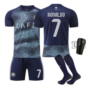 AU2526 Riyadh Victory away football jersey C Luo 7 Numbered jersey Manefelix training team uniform set mens