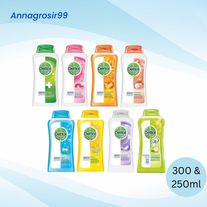 Dettol Body Wash Botol 300ml & 200ml