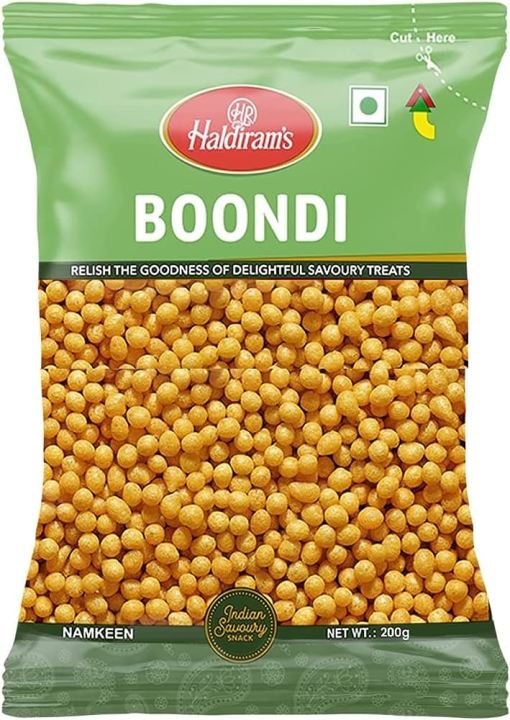 haldirams plain boondi 200 grams ready stock. | Lazada