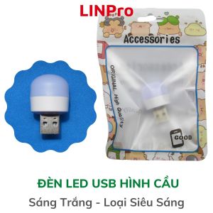 Đèn Led Mini/ Đèn Usb siêu sáng nhỏ gọn Đèn Led Usb dùng cho Laptop Phòng ngủ Đọc sách Du lịch dã ngoại – LINPRO