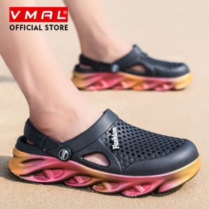 VMAL New Summer Sandals for Men Beach Shoes Fashion Slippers Comfortable Flip Flops Hight Quality Garden Shoes Men Sandals Men and Women Shoes 36-45