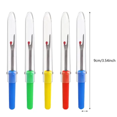 Cute 2in1 Needle Threader Hand Sewing Tools Multi-function Threader Hand Machine Stitch Insertion Sewing Needle Changer Thread Device