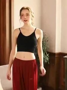 Backless Tank Top with Built-in Bra Pad No See-Through Seamless All-Day Comfort for Women Breathable White New Style