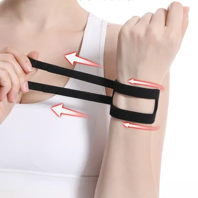 NEENCA Black Adjustable Wrist Brace for TFCC Tears One Size fits most. For Left and Right Wrists Support for Weight Bearing Strain Exercise