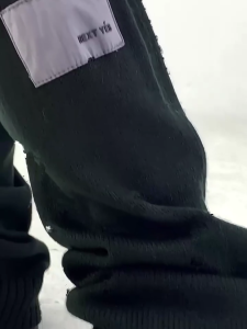 Phụ Nữ Của Harajuku Dệt Kim Làm ấm chân Vớ Với Dây Rút Cho Punk Cô Gái Nhật Bản Thời Trang Phố Grunge Baggy bọc Ủng