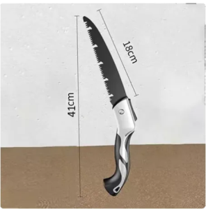 Folding Saw 410/470mm with Sharp Blade & Safety Lock | Folding Pruning Saw for Garden
