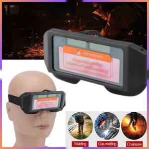 COD TaffGUARD Kacamata Las Otomatis Auto Darkening Soldering Goggles / Kacamata Las Listrik Otomatis Safety Anti Silau dan Asap Fashion / Kacamata Pelindung Kerja Las Listrik Anti Debu / Pelindung Mata untuk Las Listrik Ngelas Otomatis