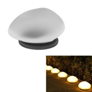 DREAM Auto on/Off Solar Stone Lamp Energy Saving Cobblestone Shaped Outdoor Pebble Lamp Energy-Saving Decorative LED Solar Light Outdoor