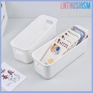 【Enthusiasm】🌟🌟【Hot Sale】🎈 Đơn giản Máy tính để bàn điện thoại di động trường hợp hộp lưu trữ đa chức năng mỹ phẩm tổ chức hộp công suất lớn đồ lặt vặt lưu trữ giỏ
