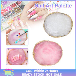 Fast Delivery: Creative Resin Nail Art Palette & Mixed Color Palette