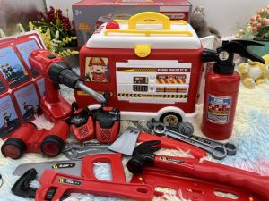 🌈ของเล่น ของเล่นเด็ก รถดับเพลิง รถเับเพลิงชนถอย อุปกรณ์ดับเพลิง ชุดรถดับเพลิง รถดับเพลิงวิ่งได้ no.H356A