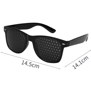 X.Z.MOONLIGH Anti-myopia Astigmatism Glasses Vision Correction Fatigue Pin Hole Sunglasses with Holes for Men Women Eyesight Improvement