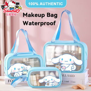 Sanrio My Melody Toiletry Bag Large Capacity Clear PVC Splash-proof Travel Organizer LFB312