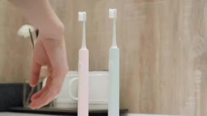 小米米家声波电动牙刷T200情侣学生成人全自动防水便携式家用护龈Mijia Sonic Electric Toothbrush T200 - Couples Version Suitable for Students and Adults Fully Automatic Waterproof Portable Home Use Gums Care