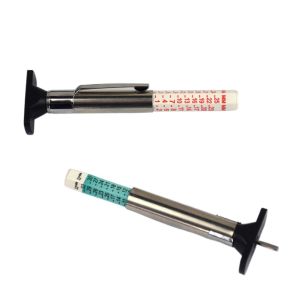 Tire Pen Handle Operation Depth Ruler Accurate and Reliable Readings 0-25mm Personal Users Precision