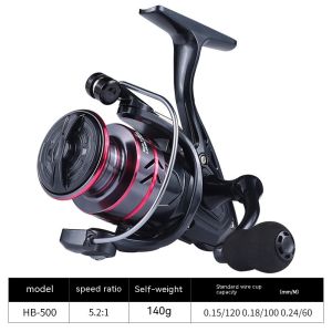 Caldari reel Fishing Reel HB Full Metal Spinning Reel 10KG Max Drag EVA/Metal handle fishing lure fishing accessories