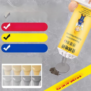 ✨Hot✨Adjustable Color Tile Repair Quick Renovation Resistant/Toning Tile Repair Covering Ceramic/Paste Repair for Broken Pit Hole Floor Tile Glaze 强力修补可调色瓷砖修补剂