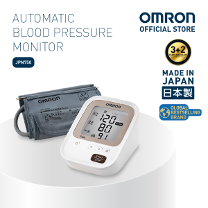 OMRON Automatic Blood Pressure Monitor  |  Monitor Tekanan Darah JPN750 | 电子上臂式血压计  [Waranti Tempatan 3+2 Tahun]