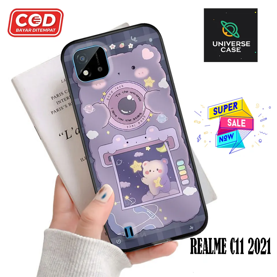 CASE REALME C11 2021 Casing REALME C11 2021 Terbaru UNIVERSE CASE  BONEKA CUTE Silikon REALME C11 2021 Case Hp Case Mewah Cassing Hp 