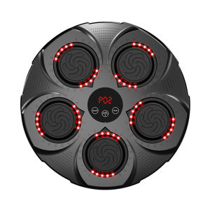 【New Arrival】Intelligent Wall Hanging Sandbag Bluetooth-Compatible Electronic Punching Pad 9 Modes for Boxing Sports Agility Reaction