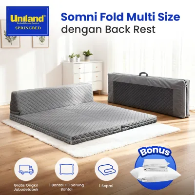 Uniland Somni Fold Multi Size 80 & 160 Kasur Busa Lipat Single & Double