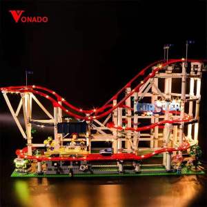 [READY-STOCK] Light Kit 10261 Creator Expert Roller Coaster Light Kit (Only LED Light kit No blocks Model)