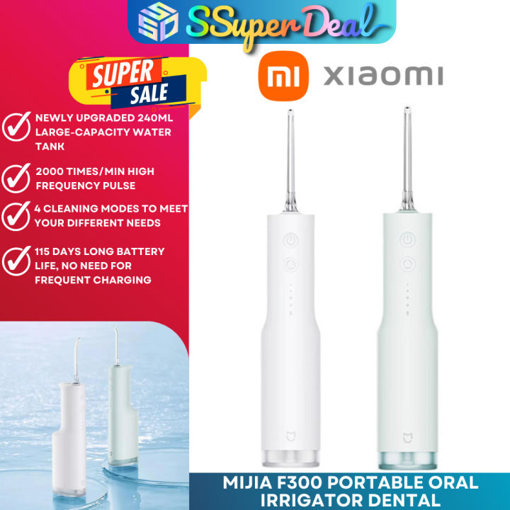 Xiaomi Mijia Portable Oral Irrigator F300 Dental Teeth Cleaner Tooth