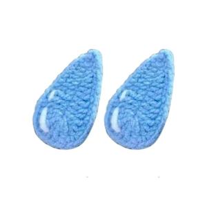 2pcs Soft Yarn Duckbill Hair Clip Soft Touches Hairclip Unique Hair Clip for Ladies Hair Accessory