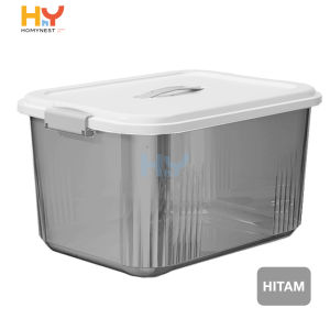 HOMYNSEST Box Container Storage Kotak Penyimpanan Plastik Jumbo Serbaguna Handle Double Lock Berkualitas